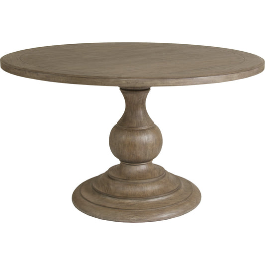 009 SR-834190 | Primary Silo | Axiom Round Dining Table by Artistica Home in grigio. Made from unique in a cottage & farmhouse style.