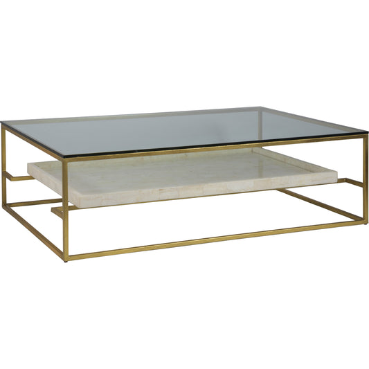 Cumulus Cocktail Table by Artistica Home in gold. Made from unique in a modern style.