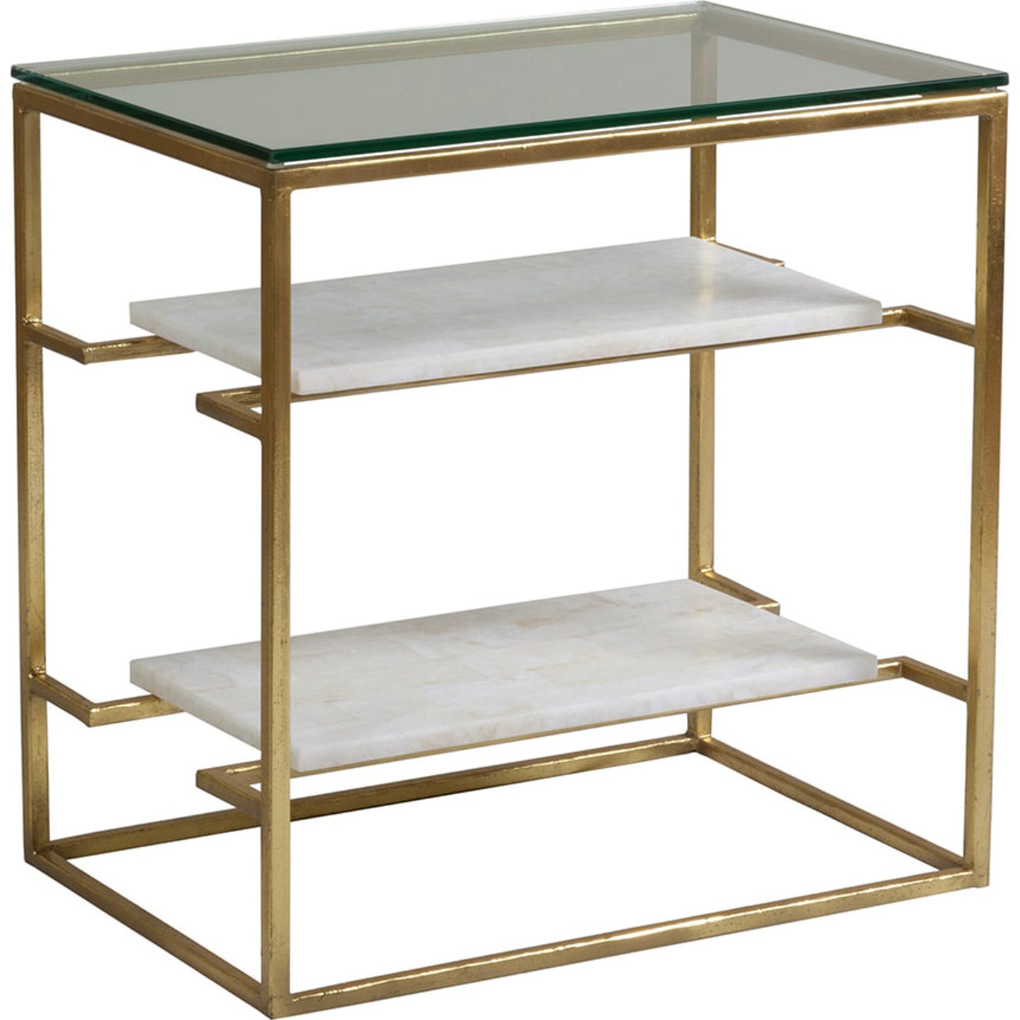 001 SR-834305 | Additional Silo | Cumulus Tier Table by Artistica Home in gold. Made from unique in a modern style.