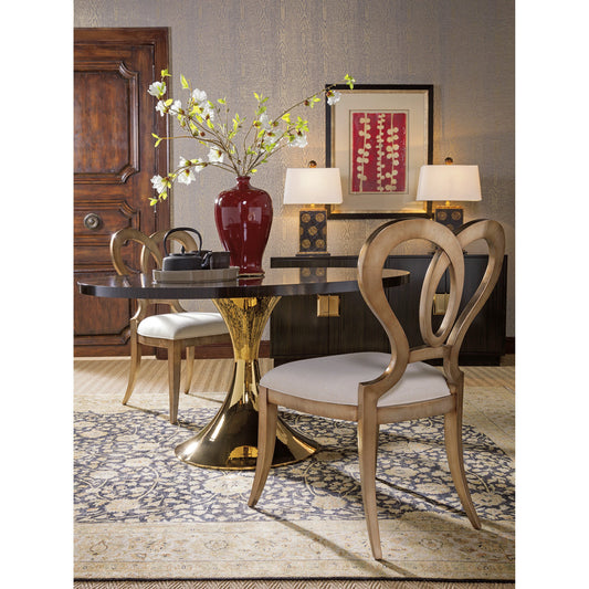 Melody Side Chair by Artistica Home. Made from unique in a transitional style.