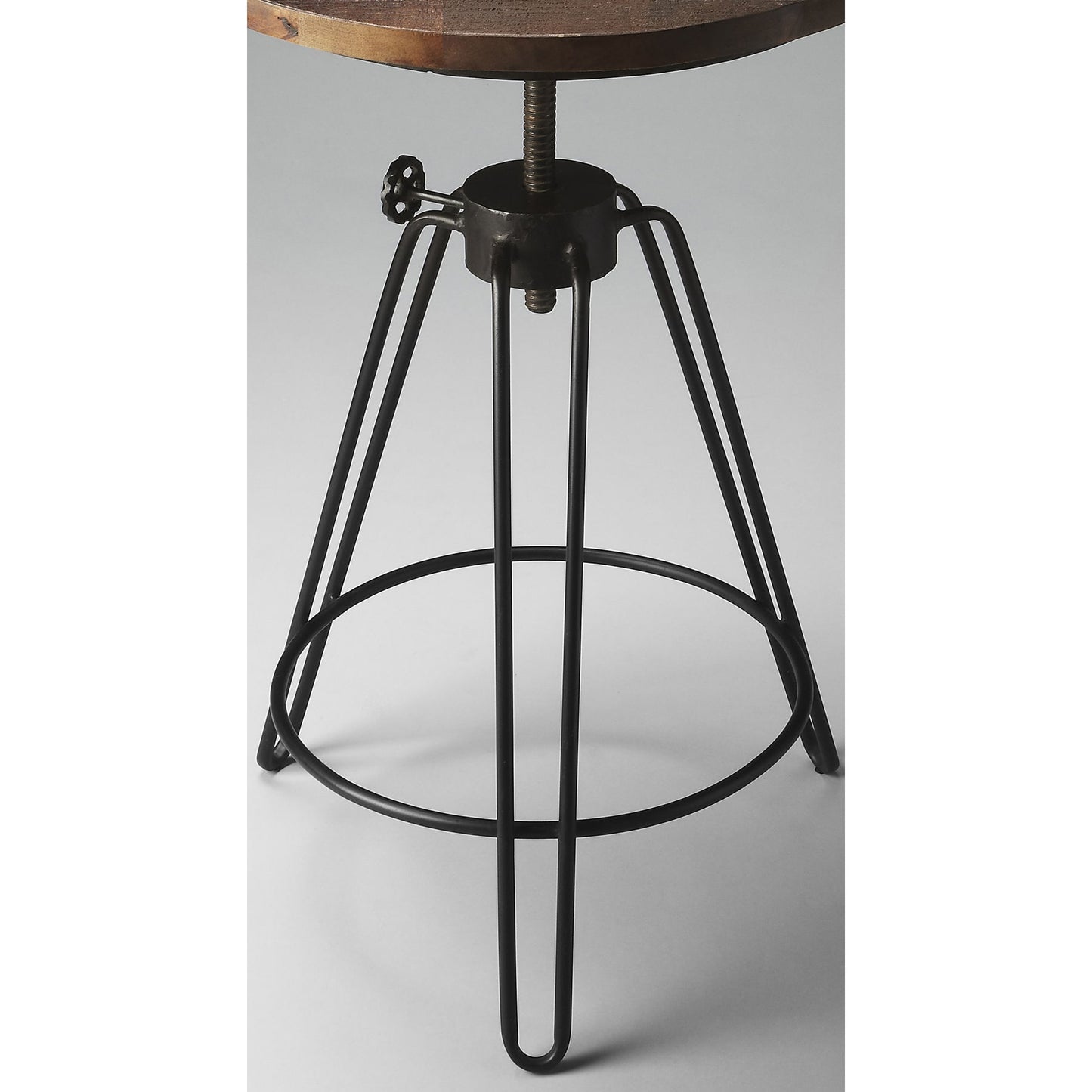 003 O-BUTLER-2046025 | Additional Silo | Modern Drink Table by Butler Specialty Company in multi-color and metalworks. Made from iron, recycled wood solids in a modern style.