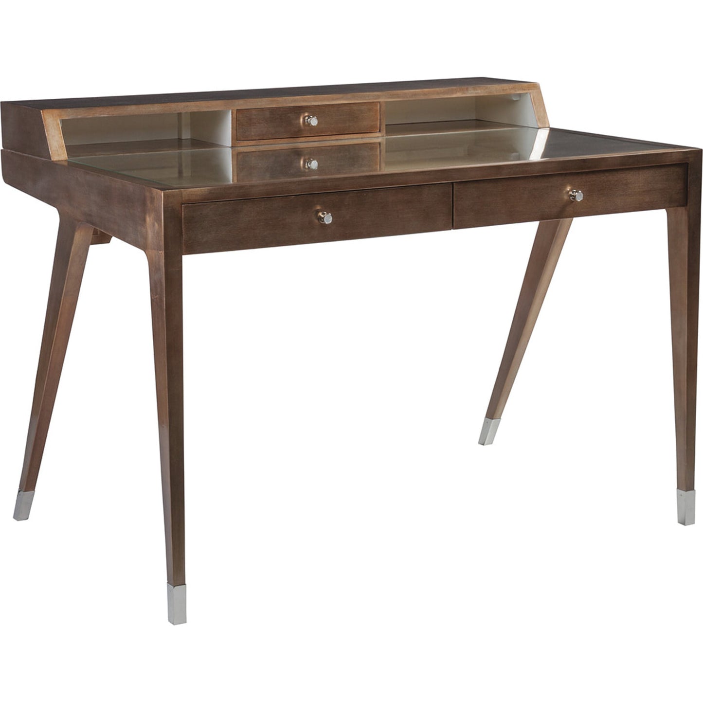 001 SR-834287 | Additional Silo | Credo Desk by Artistica Home in mahogany. Made from unique in a transitional style.