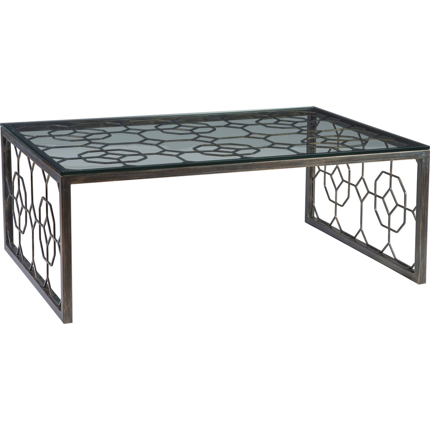 001 SR-834378 | Additional Silo | Honeycomb Rectangular Cocktail Table by Artistica Home in st. laurent. Made from unique in a transitional style.