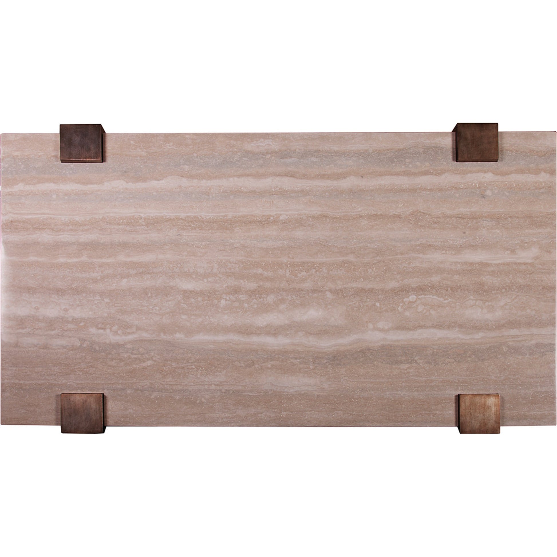 Impresario Rectangular Cocktail Table by Artistica Home in warm silver leaf. Made from unique in a eclectic & global style.