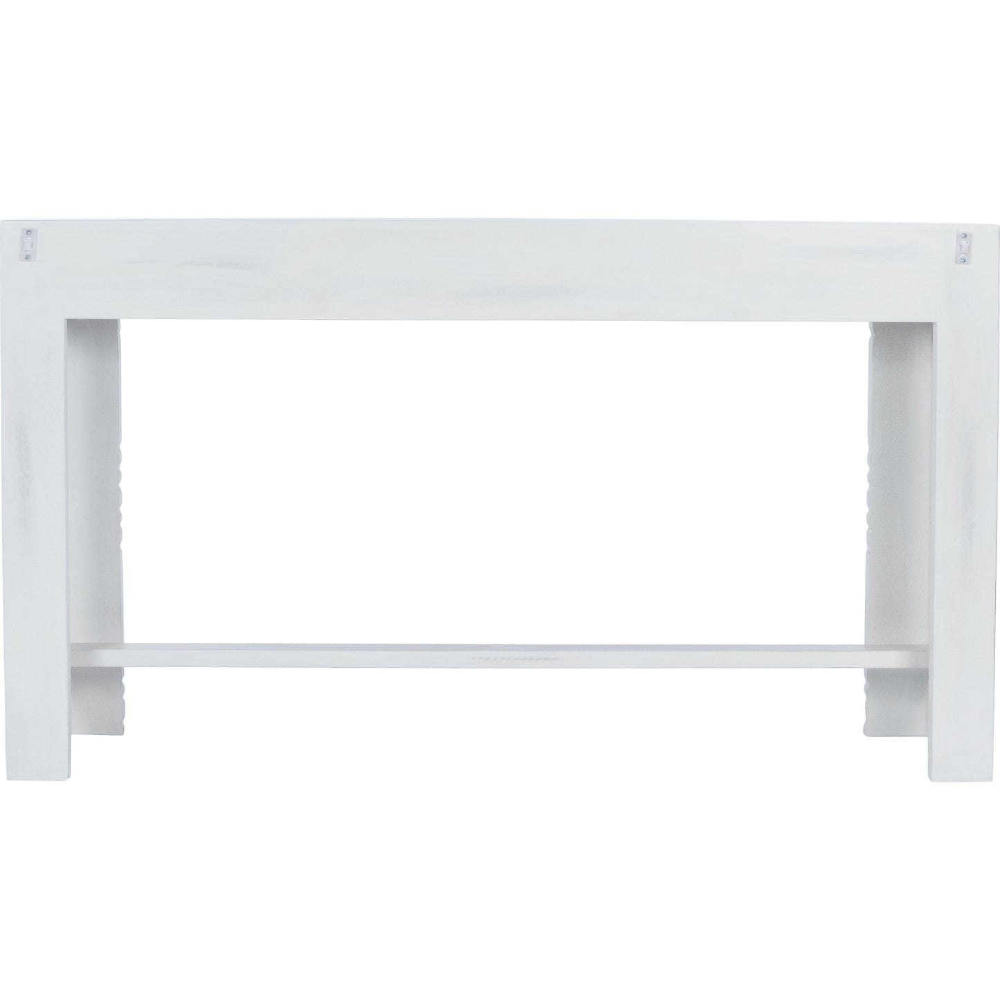 002 O-BUTLER-2069290 | Additional Silo | Janta Console Table by Butler Specialty Company in white and whitewashed. Made from recycled mango wood solids in a eclectic & global style.