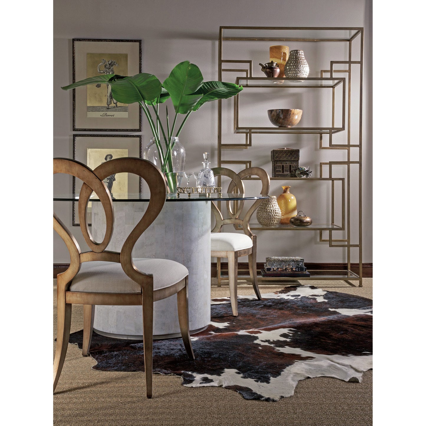 005 SR-834433 | Lifestyle | Melody Side Chair by Artistica Home. Made from unique in a transitional style.