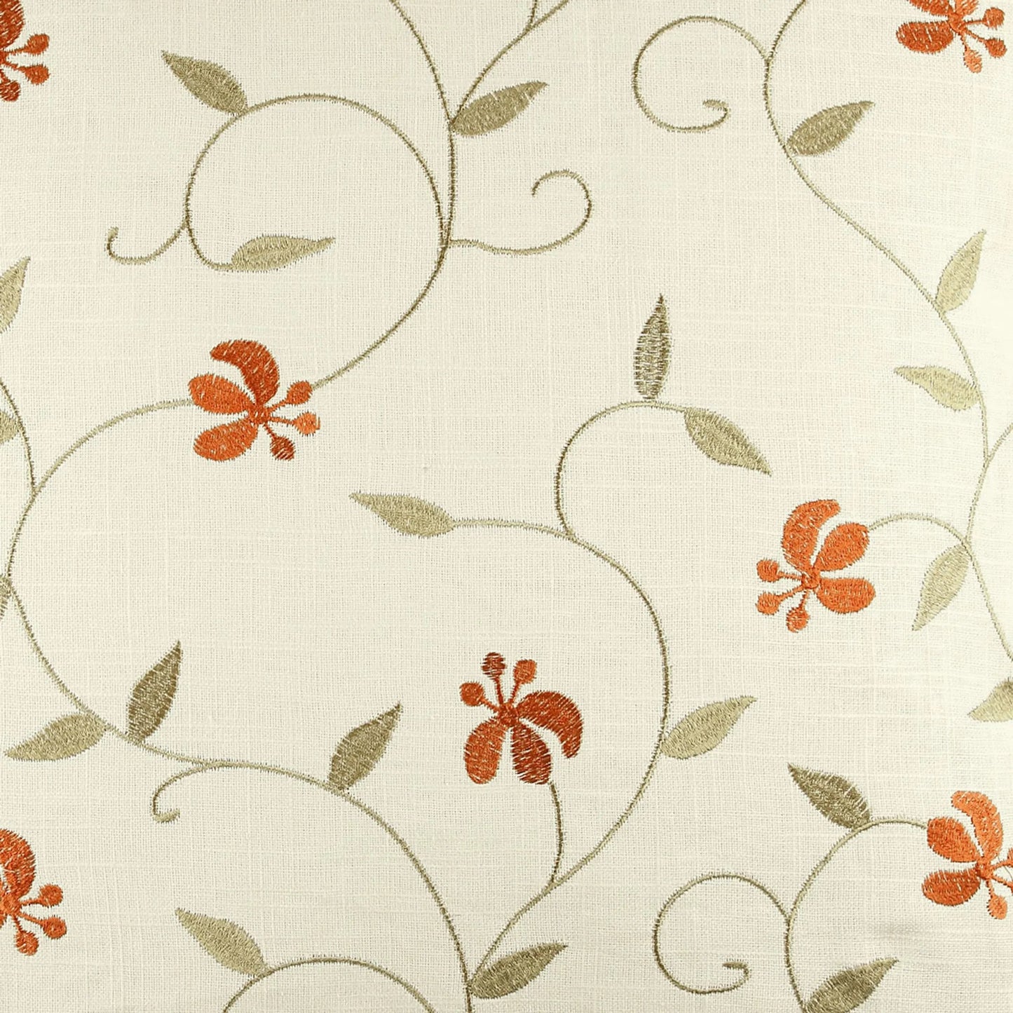 002 SI-2380803 | Closeup | Cedarberry Pillow by DV Kap Home in ivory. Made from 55% linen, 45% cotton in a transitional style.
