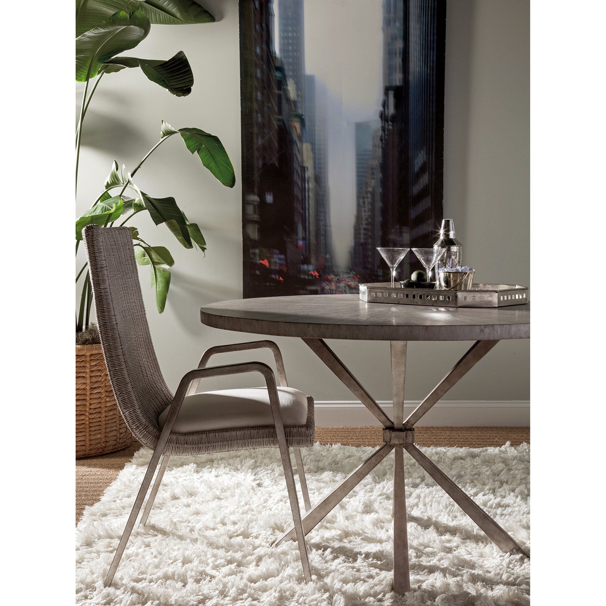 Iteration Round Dining Table by Artistica Home. Made from unique in a modern style.