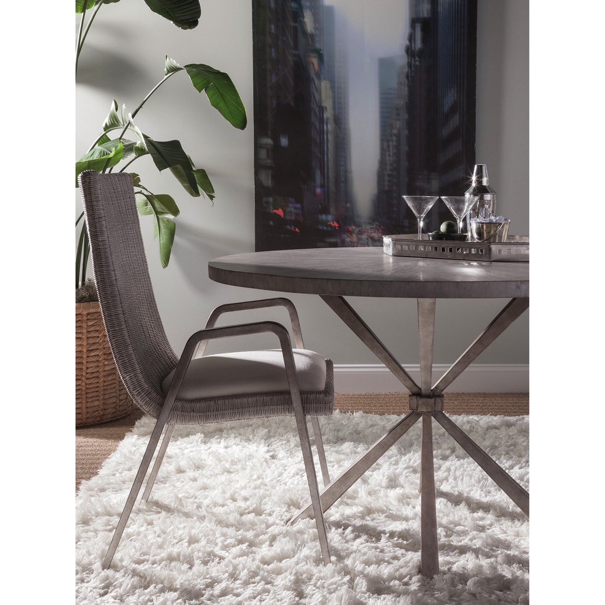 Iteration Round Dining Table by Artistica Home. Made from unique in a modern style.