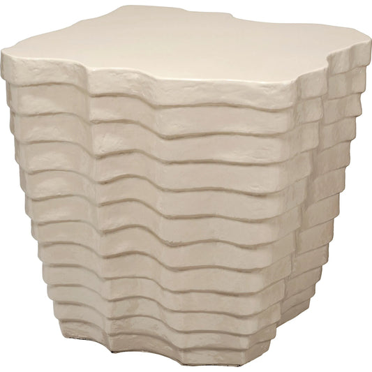 001 SI-2537739 | Primary Silo | Strata Side Table by Jamie Young. Made from concrete in a unique style.