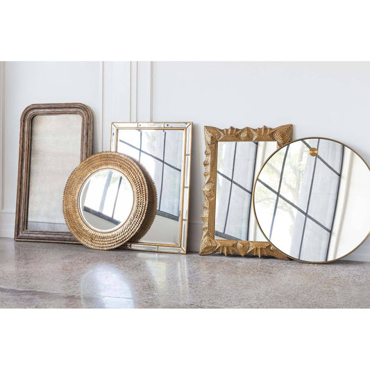 Hanging Circular Mirror by Regina Andrew. Made from unique in a modern style.