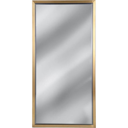 Rectangle Mirror by Regina Andrew. Made from steel in a traditional style.