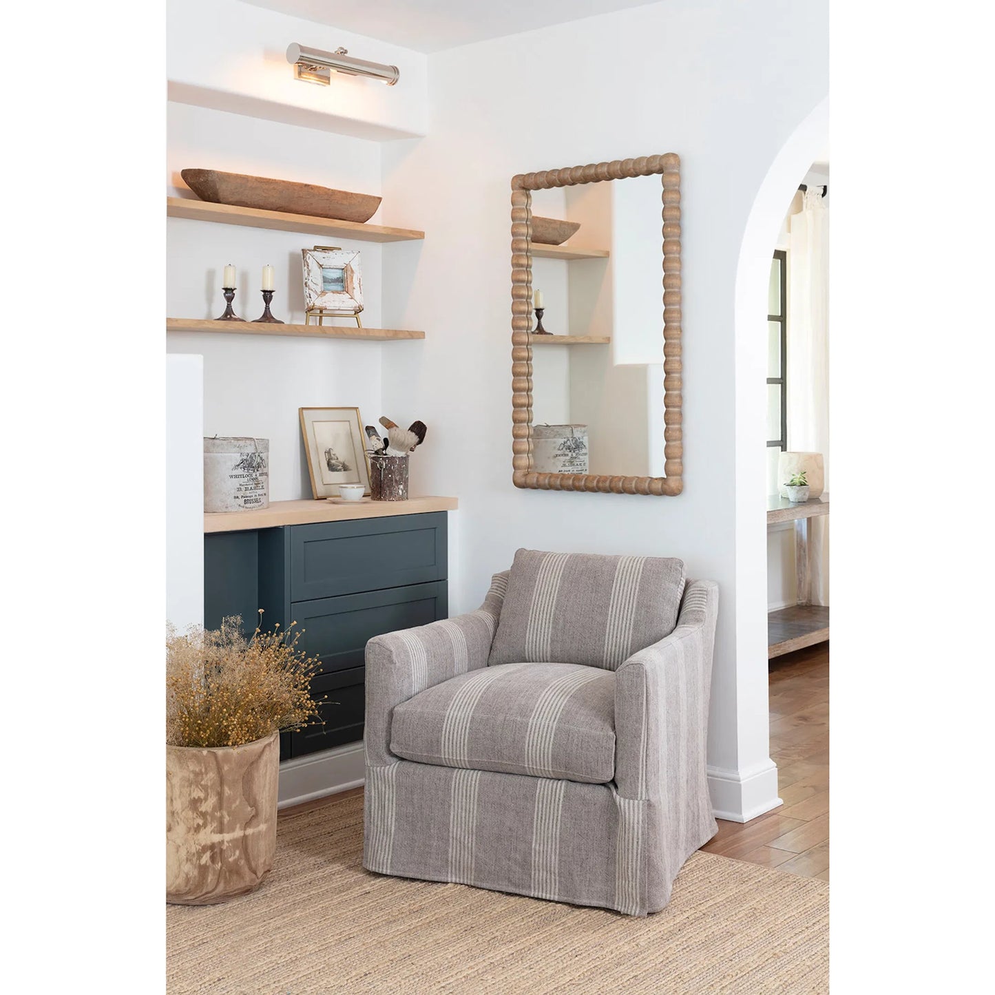 003 SI-2002257 | Lifestyle | Perennial Mirror by Regina Andrew. Made from birch wood in a modern style.