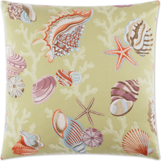 Coral Beach by DV Kap Home in multi, red. Made from 100% cotton twill in a coastal style.