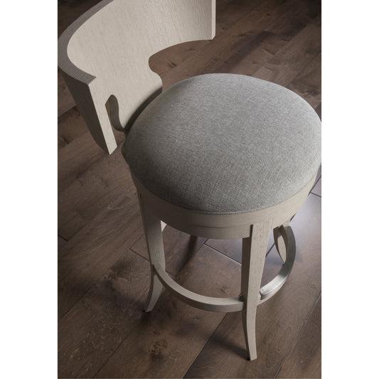 Fuente Swivel Barstool by Artistica Home in gray. Made from unique in a transitional style.