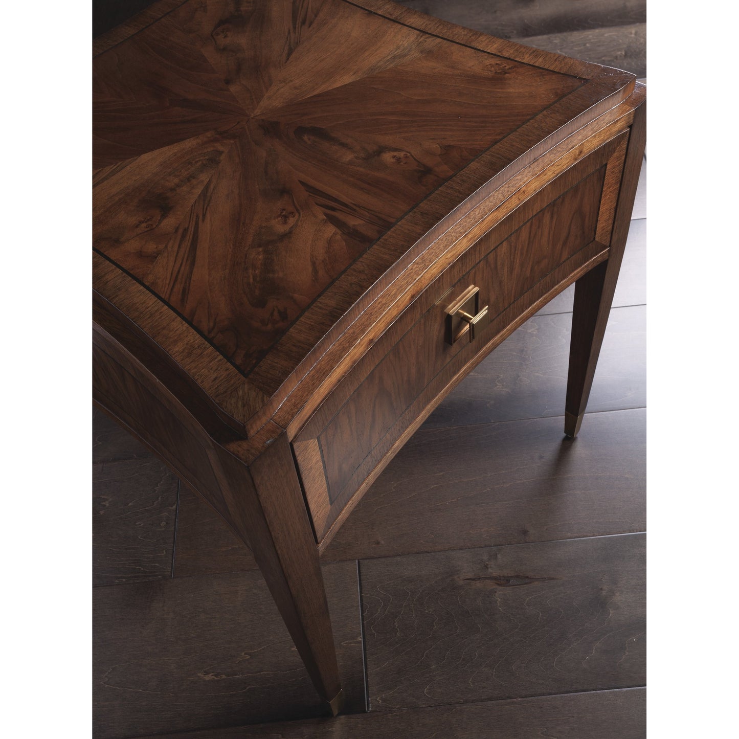 002 SR-834259 | Additional Silo | Chiavari Square End Table by Artistica Home in bleached walnut. Made from unique in a transitional style.