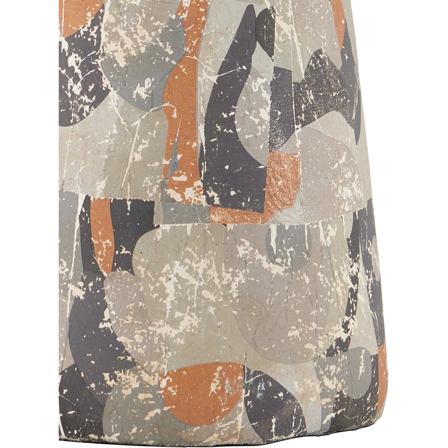 002 SI-2191794 | Additional Silo | Oldwalls Table Lamp by Currey and Company in charcoal gray, matte black, brown. Made from concrete in a modern style.