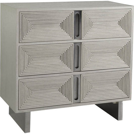 001 SR-834341 | Primary Silo | Gradient Hall Chest by Artistica Home in gray. Made from unique in a modern style.