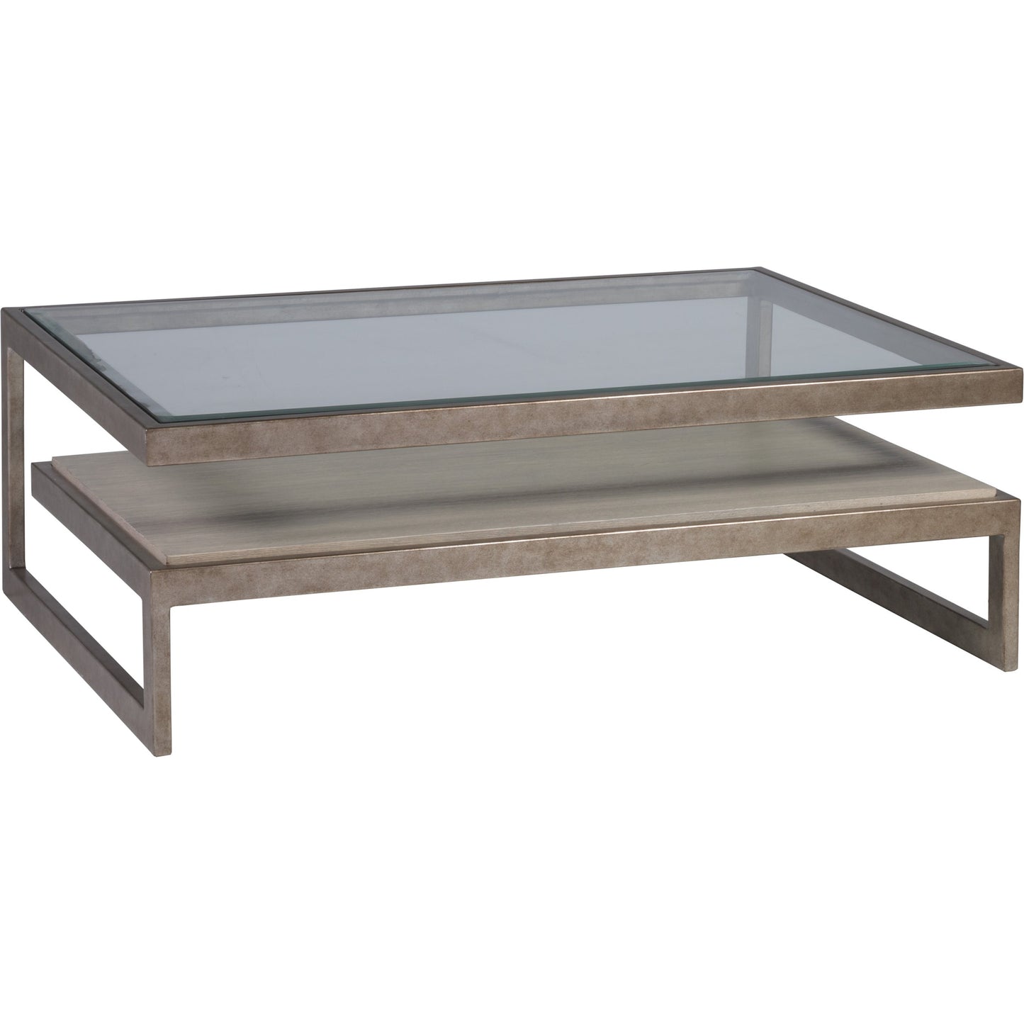 001 SR-834623 | Additional Silo | Soiree Rectangular Cocktail Table by Artistica Home in light gray. Made from unique in a modern style.