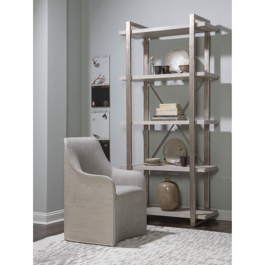 Soiree Etagere by Artistica Home in light gray. Made from unique in a modern style.