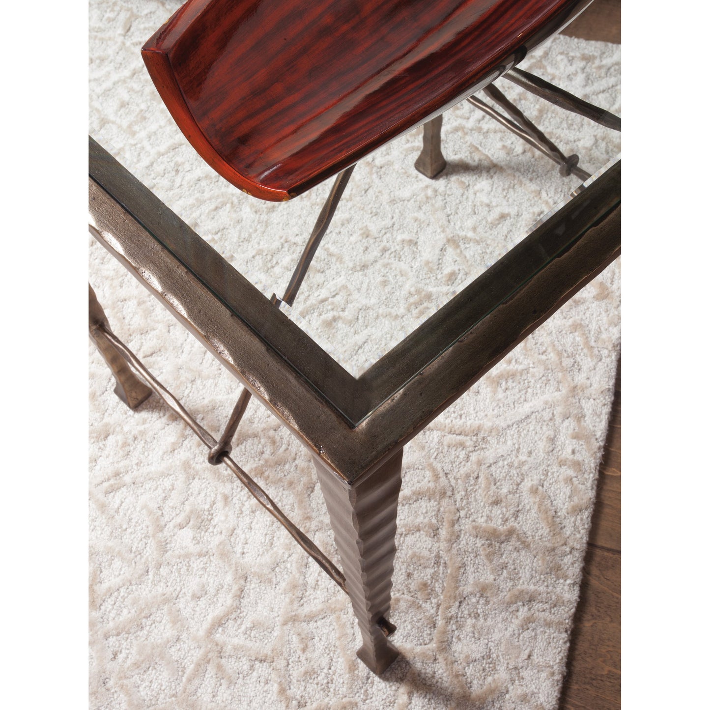002 SR-834273 | Additional Silo | Cortona Colsole by Artistica Home in bronze. Made from unique in a modern style.