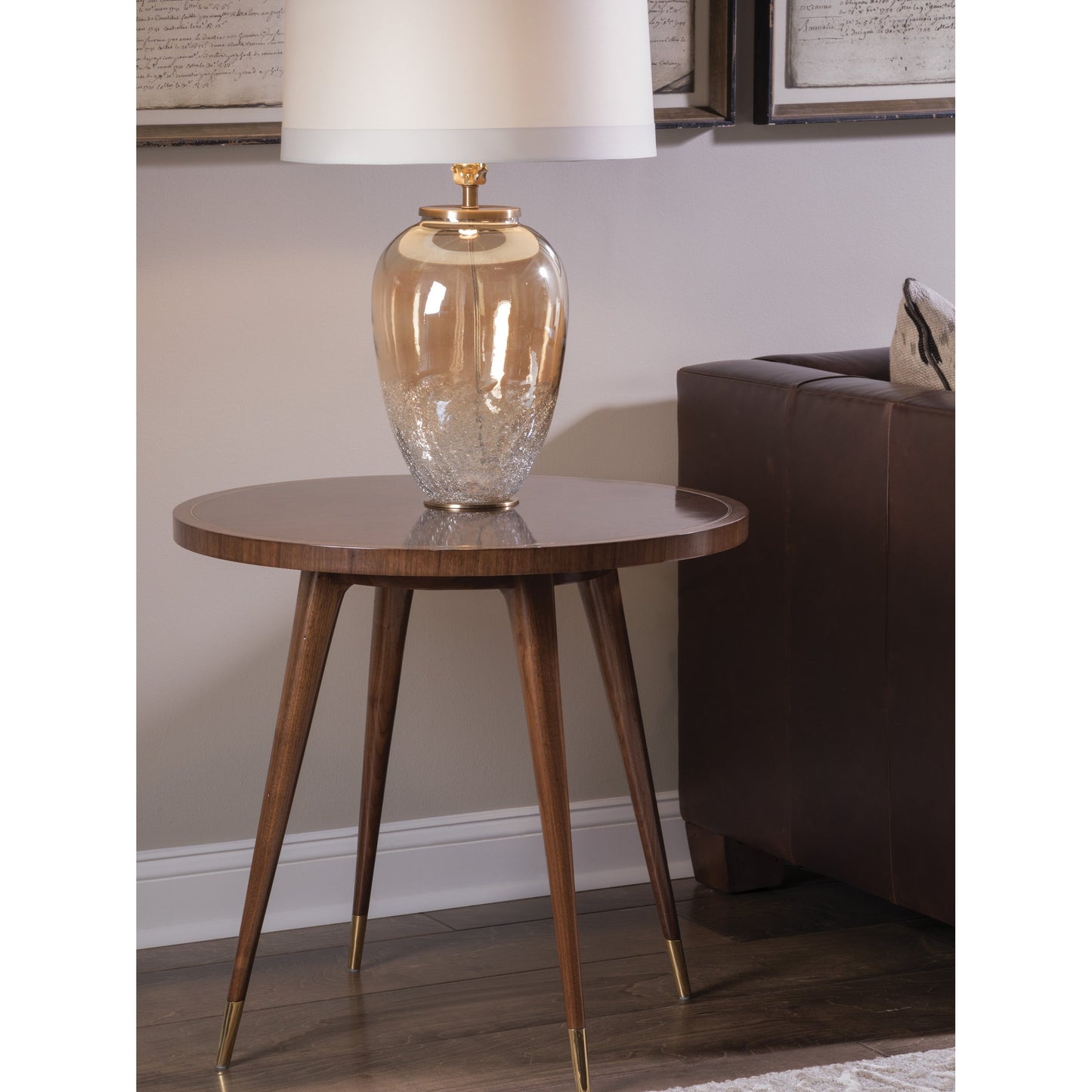 003 SR-834429 | Lifestyle | Marlowe Round End Table by Artistica Home. Made from unique in a modern style.
