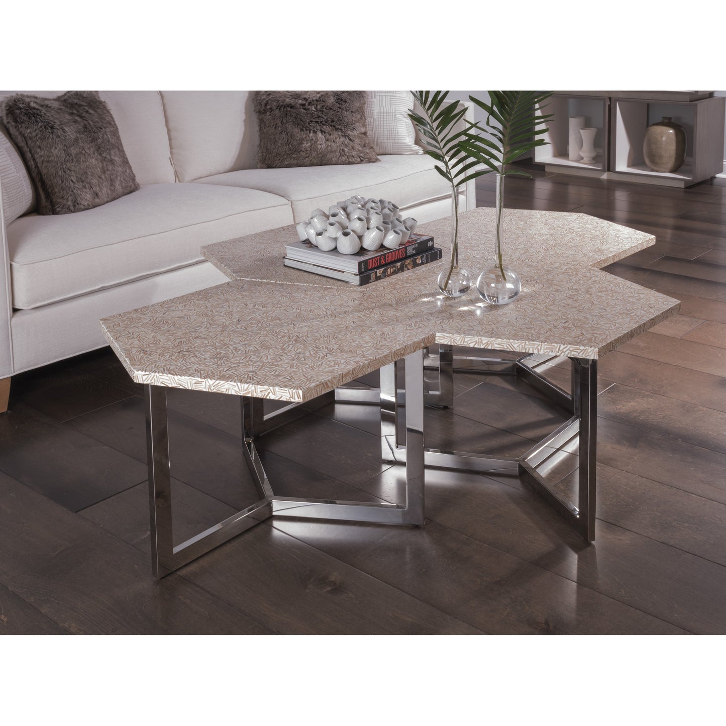005 SR-834394 | Lifestyle | Inamorata Hexagonal Cluster Bunching Table by Artistica Home. Made from unique in a modern style.