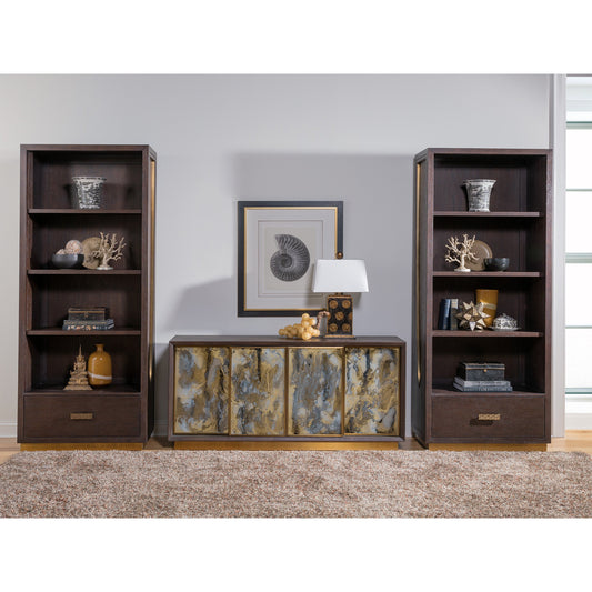 Verbatim 4 Doors Media Console by Artistica Home. Made from unique in a eclectic & global style.