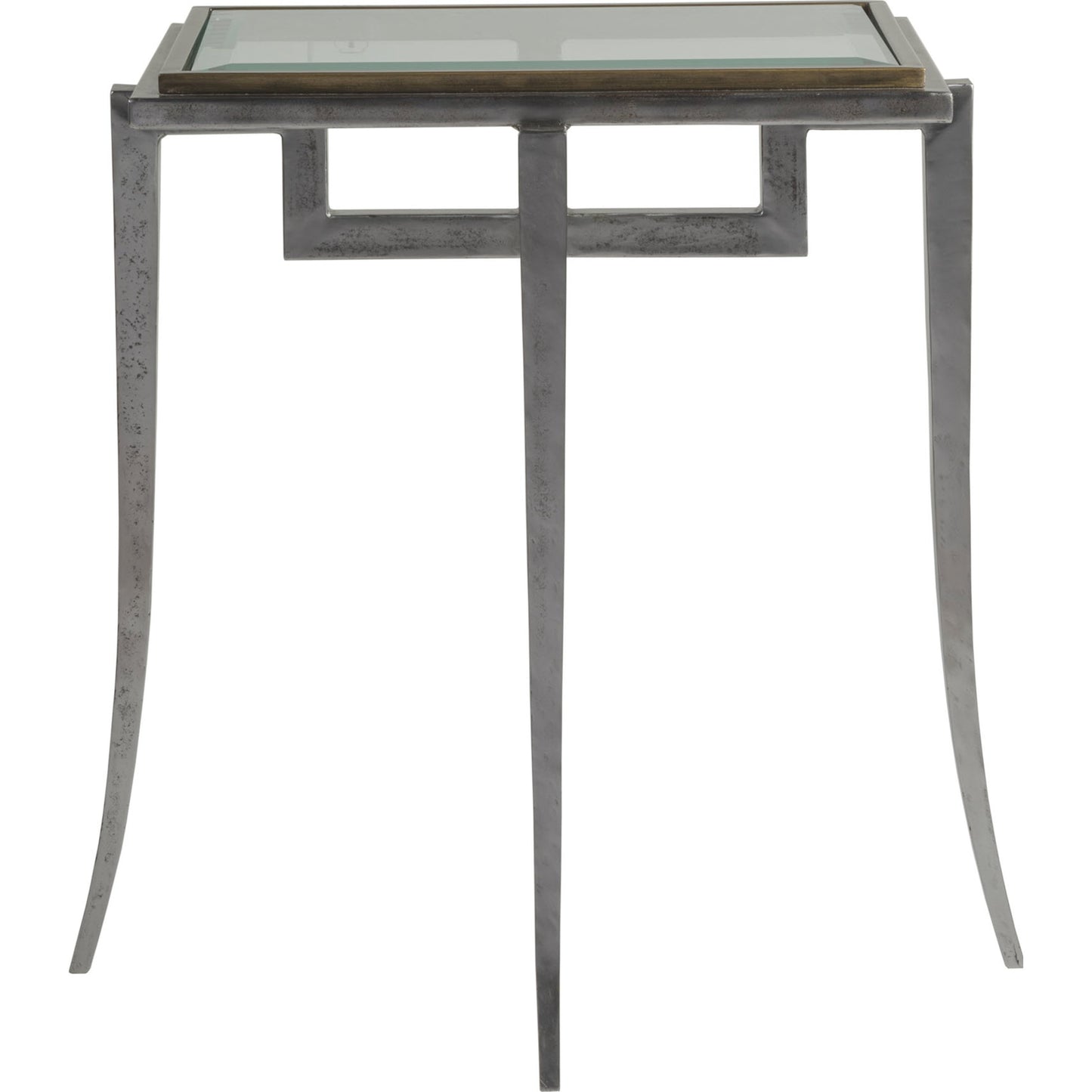 003 SR-834387 | Additional Silo | Huxley Rectangular Spot Table by Artistica Home in iron, antique brass. Made from unique in a modern style.