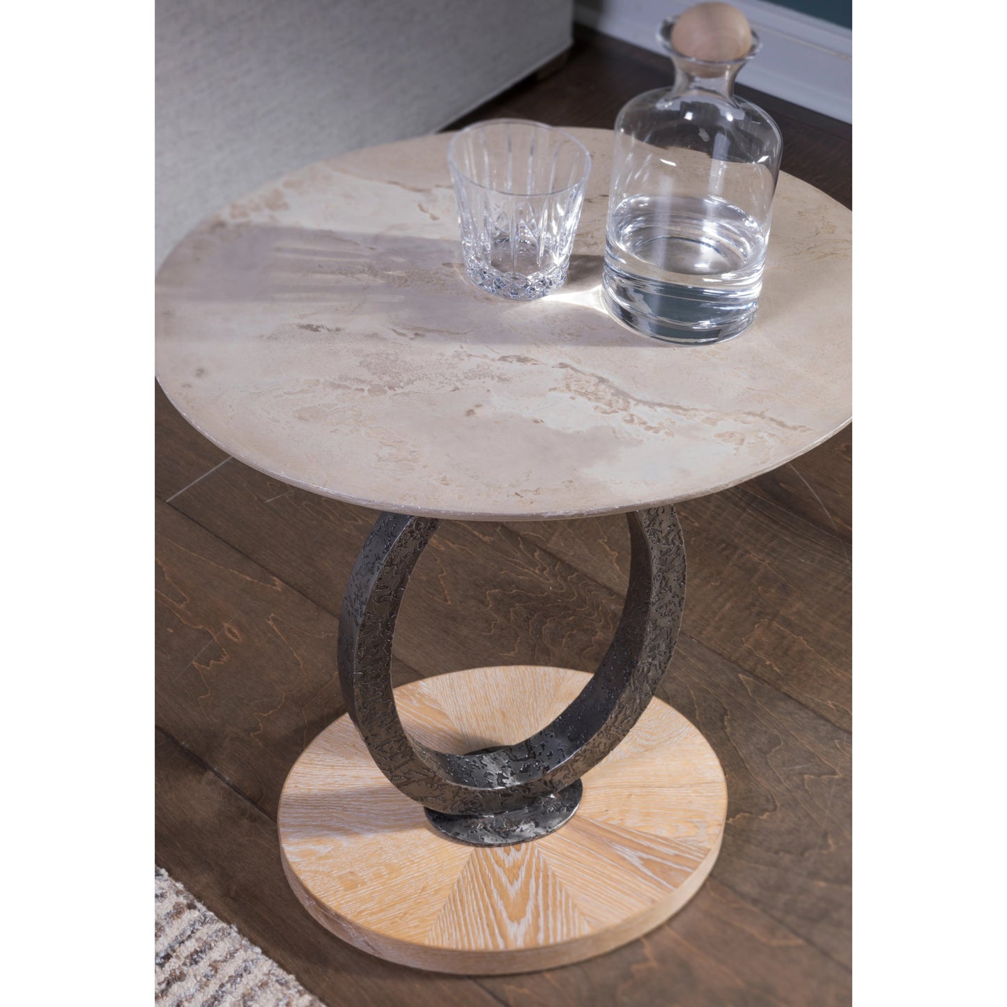 004 SR-834267 | Lifestyle | Clement Oval Spot Table by Artistica Home. Made from unique in a eclectic & global style.