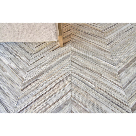 Natural Hide Rug by Exquisite Rugs. Made from leather hide in a unique style.