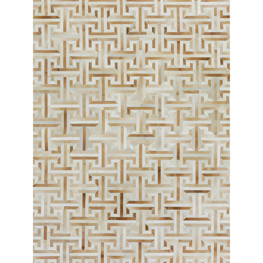 Natural Hide Rug by Exquisite Rugs. Made from leather hide in a unique style.