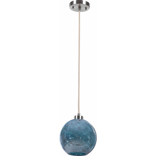 GEM Mini Pendant by Uttermost. Made from steel, glass in a modern style.