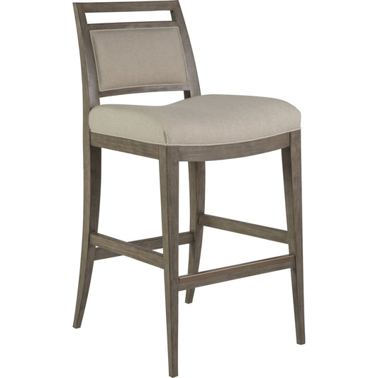 Nico Bar Stool by Artistica Home in grigio. Made from unique in a transitional style.