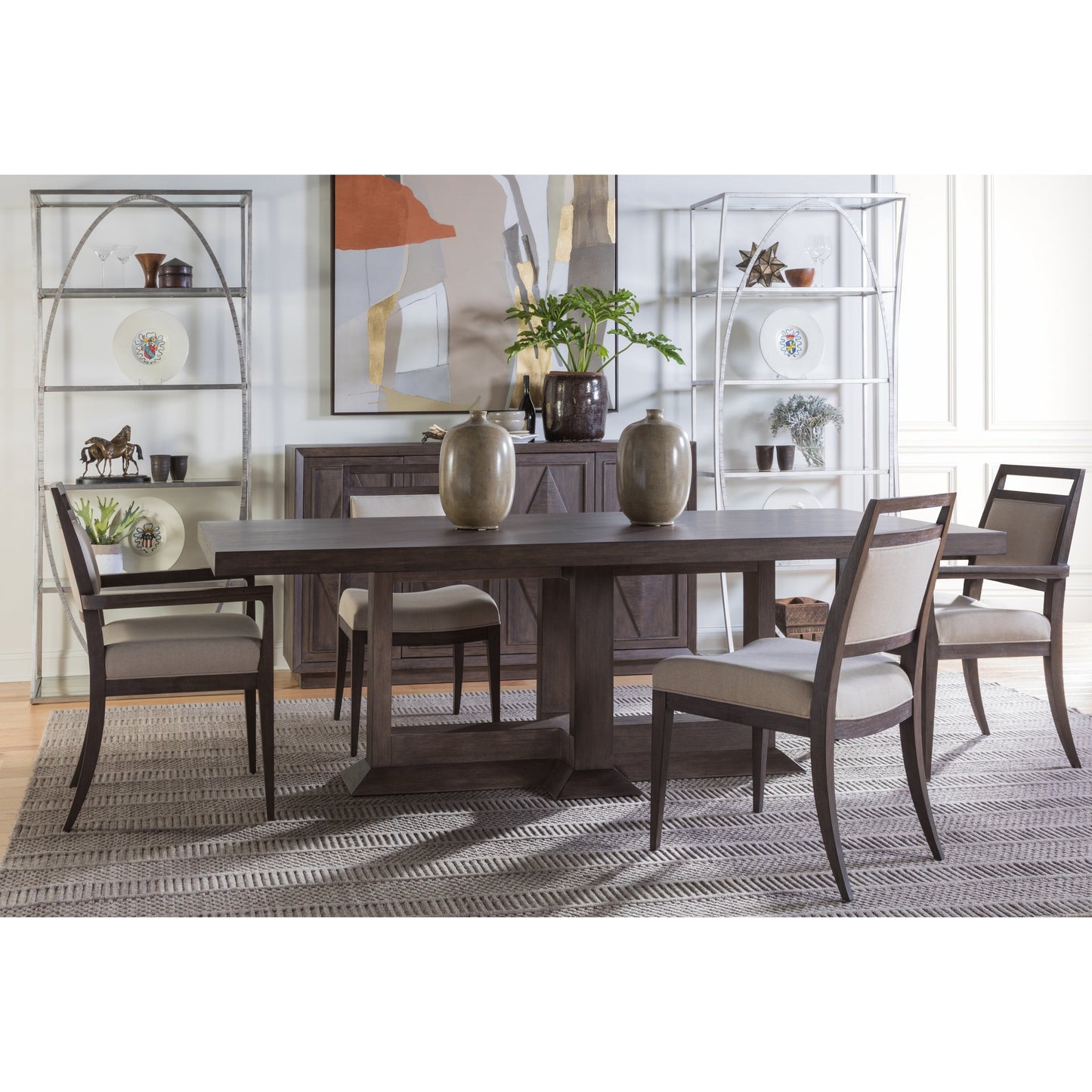 011 SI-1770538 | Lifestyle | Emissary Dining Table by Artistica Home. Made from unique in a modern style.