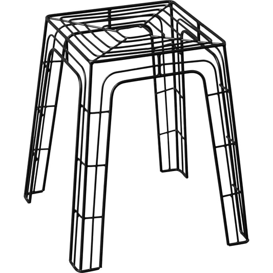 Hudson Metal Stool by Emissary USA in black. Made from unique in a modern style.