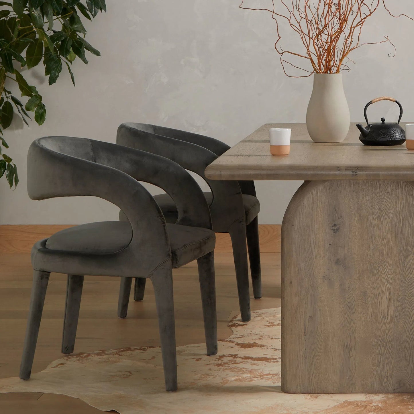 066 SI-1797405 | Lifestyle | Hawkins Dining Chair by Four Hands. Made from unique in a modern style.