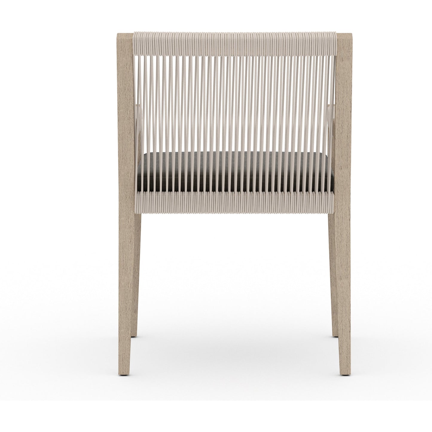 003 SR-810011,SR-810012 | Additional Silo | Sherwood Dining Armchair, Washed Brown by Four Hands. Made from 100% olefin, solid fsc®-certified teak, 100% polypropylene in a cottage & farmhouse style.