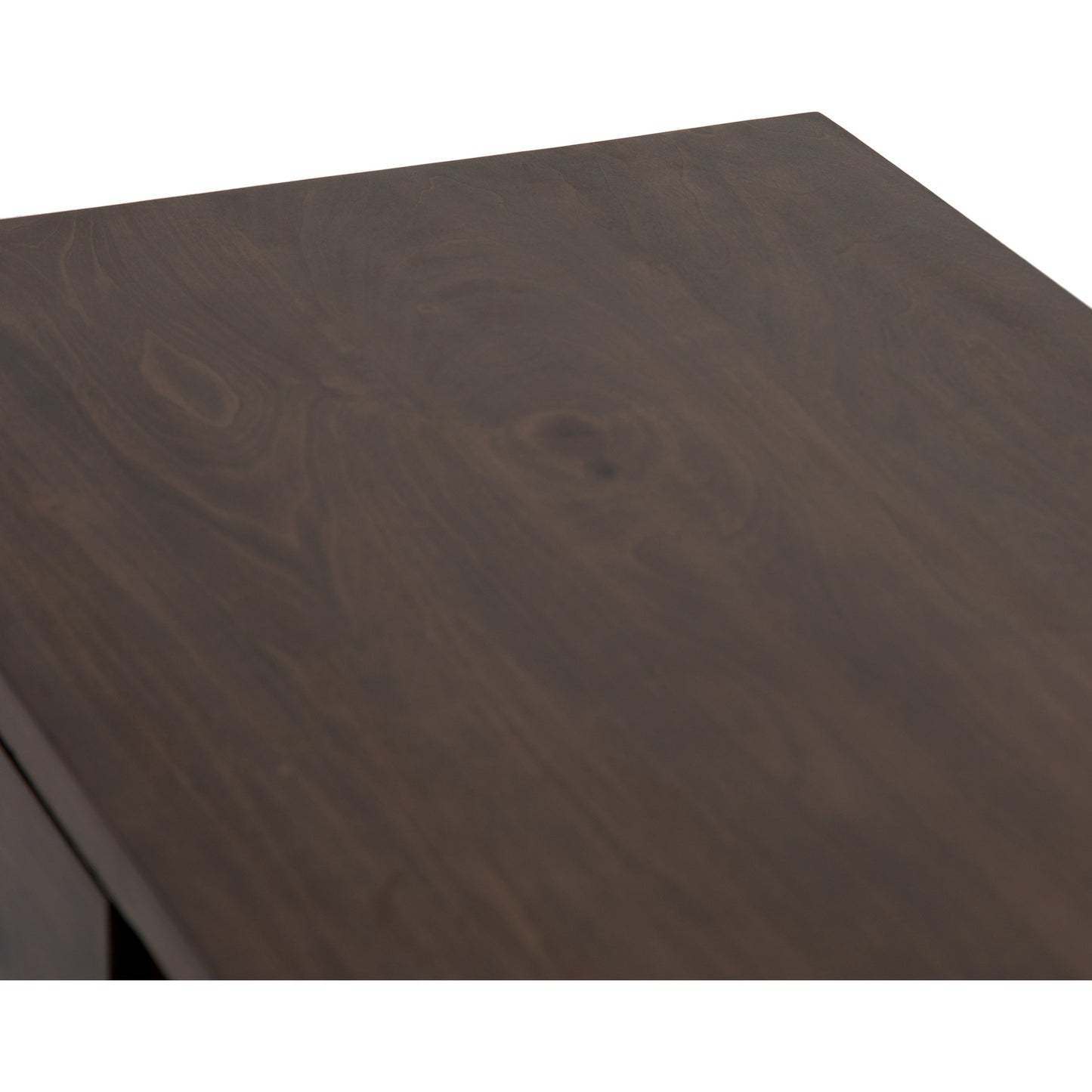 009 SI-1717027 | Additional Silo | Trey Console Table by Four Hands. Made from solid poplar, top grain leather, iron in a rustic style.