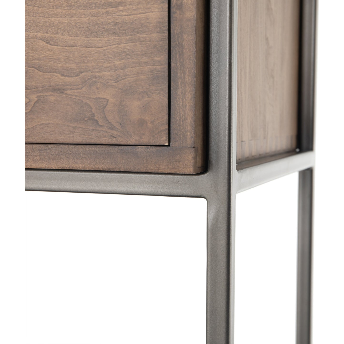023 SI-1717041 | Additional Silo | Trey Modular Wall Desk by Four Hands. Made from solid poplar, top grain leather in a modern style.