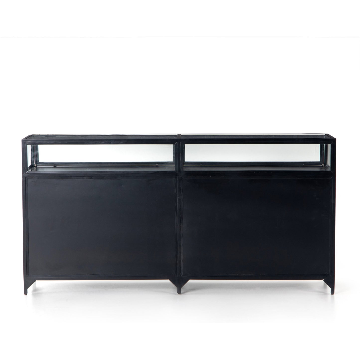 006 SI-1716668 | Additional Silo | Shadow Box Sideboard by Four Hands in black. Made from iron in a modern style.