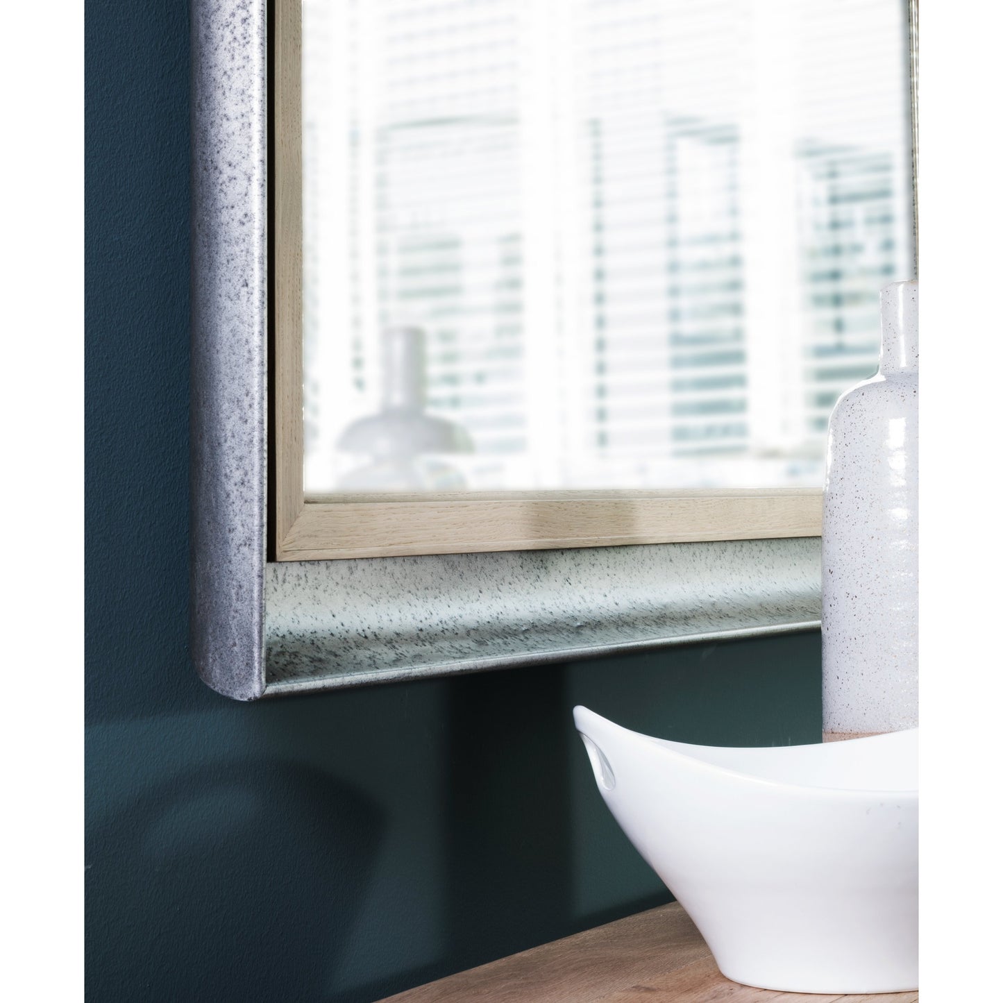 003 SI-1770642 | Lifestyle | Verite Mirror by Artistica Home in natural, antiqued gun metal. Made from unique in a transitional style.