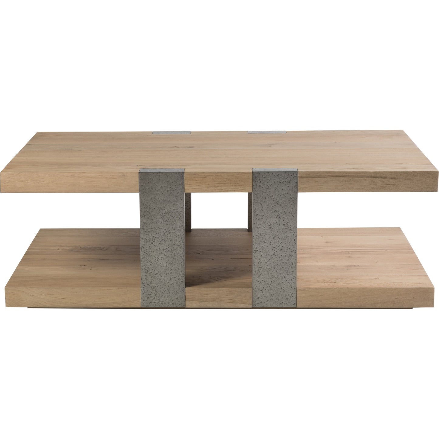 002 SI-1770640 | Additional Silo | Verite Cocktail Table by Artistica Home in natural, antiqued gun metal. Made from unique in a modern style.