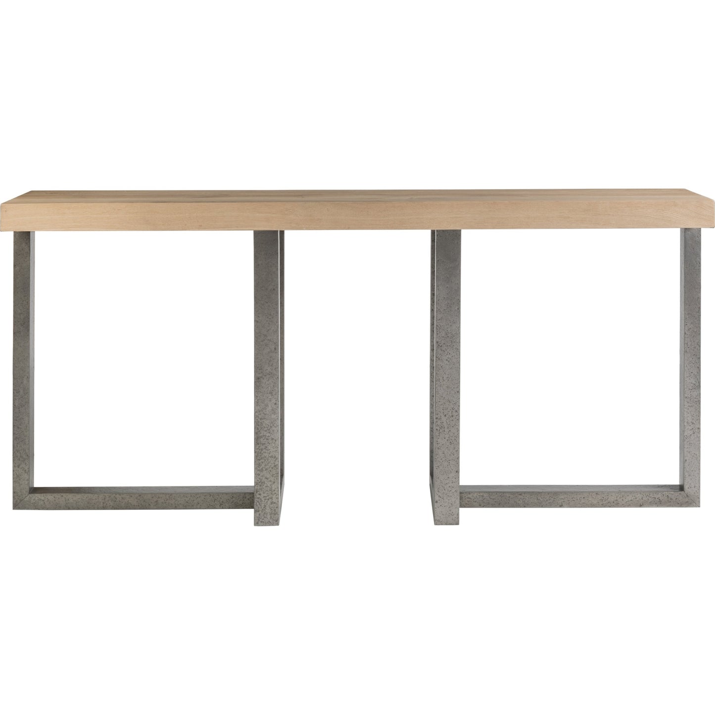 002 SI-1770637 | Additional Silo | Verite Long Console by Artistica Home in natural, antiqued gun metal. Made from unique in a modern style.