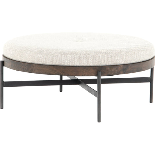 Edwyn Large Ottoman by Four Hands. Made from unique in a modern style.