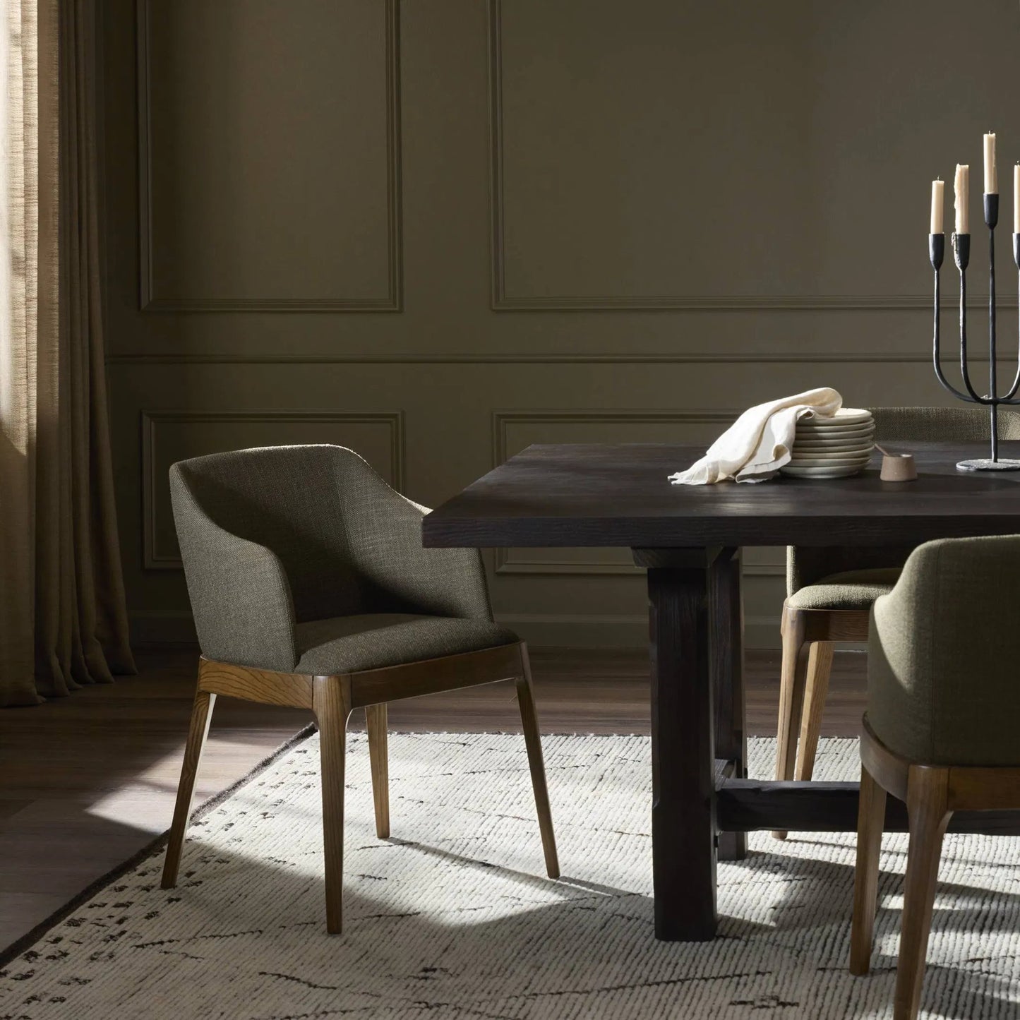 052 SI-2074143 | Lifestyle | Bryce Dining Chair by Four Hands. Made from unique in a modern style.