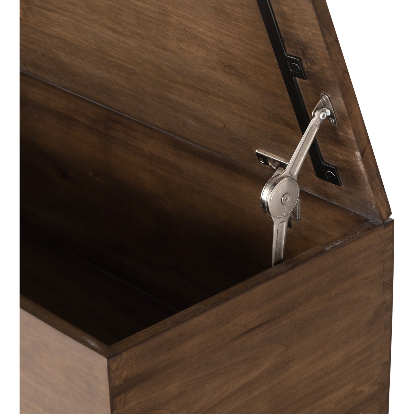 015 SI-1717053 | Additional Silo | Trey Trunk by Four Hands. Made from solid poplar, top grain leather, iron in a rustic style.