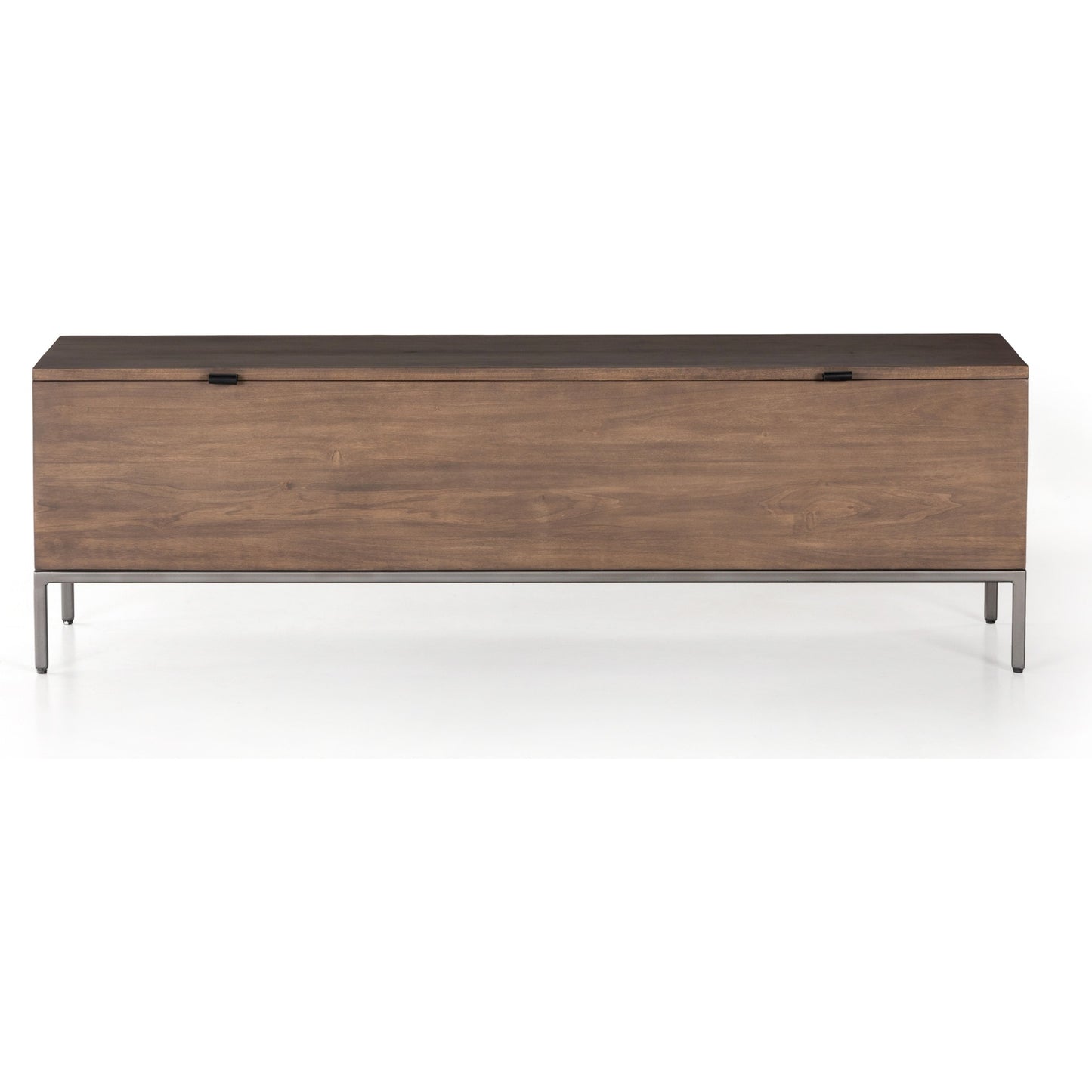 005 SI-1717053 | Additional Silo | Trey Trunk by Four Hands. Made from solid poplar, top grain leather, iron in a rustic style.