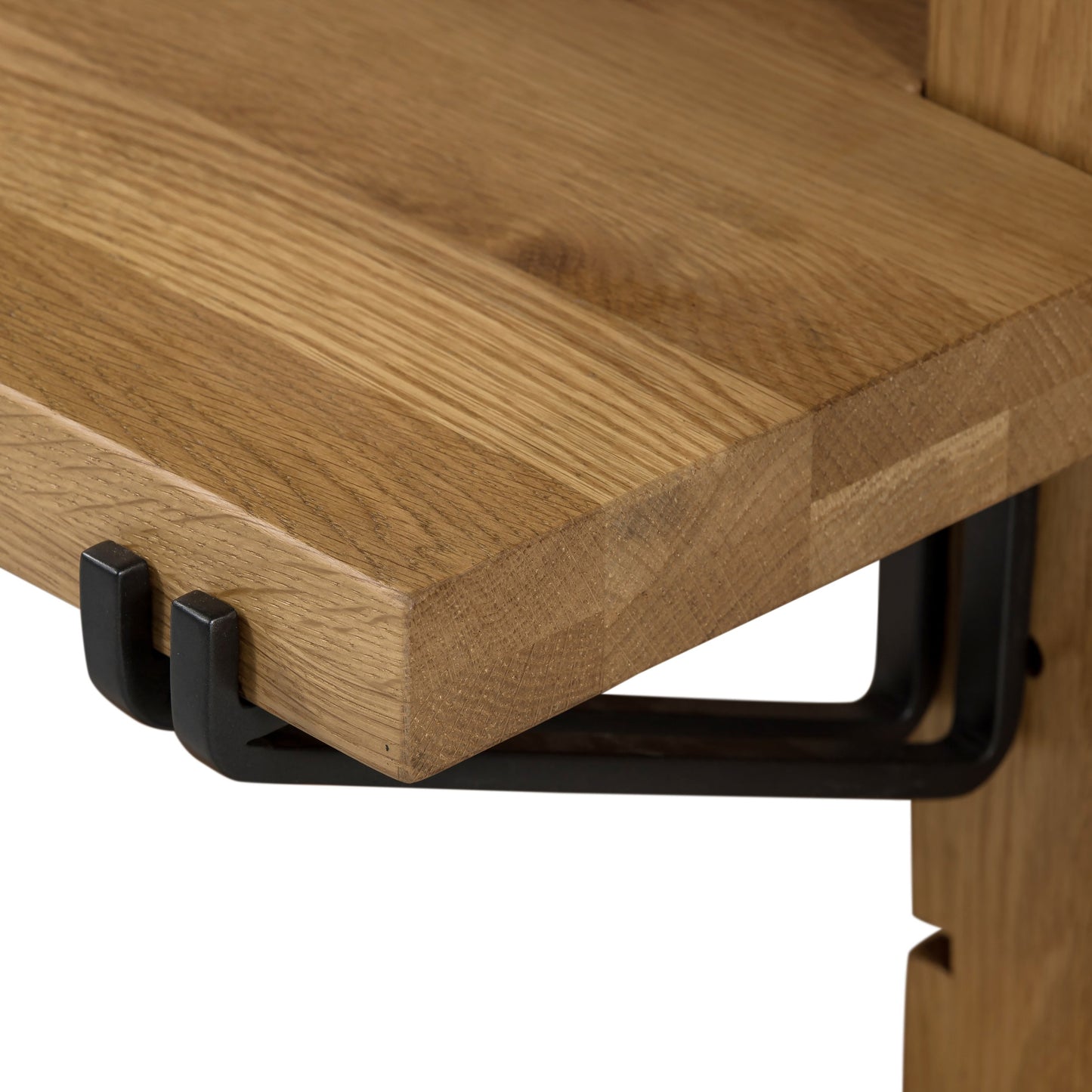 002 SI-1716393 | Additional Silo | Pivott Shelf by Four Hands in dark iron, natural oak. Made from iron, oak veneer, solid oak in a rustic style.