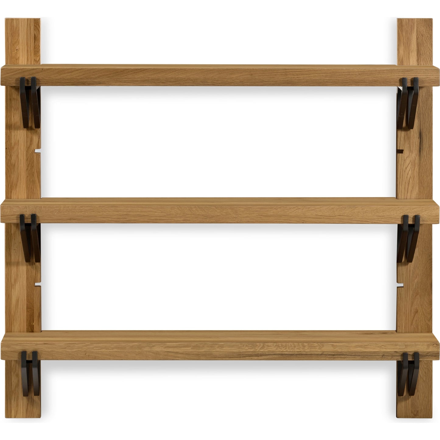 003 SI-1716393 | Additional Silo | Pivott Shelf by Four Hands in dark iron, natural oak. Made from iron, oak veneer, solid oak in a rustic style.